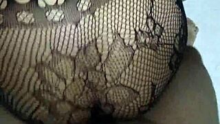 Slamming My Wife’s Pussy Hard in Her Sexy Bodystocking from Past Lovers