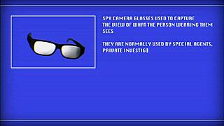 Fucking glasses on tattooed brunette Alby Rydes with big ass