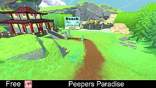 Hidden Cam Anime Game Bath Scenes