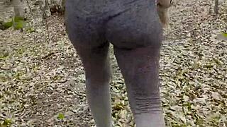 stop hiking for outdoor sex in a public park adventure