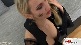 halloween shock with a monster cock surprise