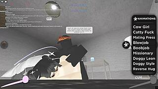 Feeling the intense desire in Roblox whore scenes