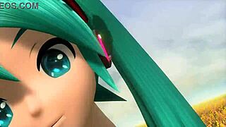 Hatsune Miku And Levan Polka In Full Nude Project Diva Mod!