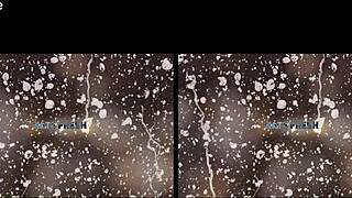 vr dildo play and wet fetish action with czech teen on sofa