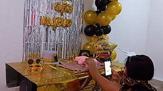 He has a doll and fucks her on her birthday. Dirty whore needs a psychologist. Hot stepsister.