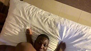 the bbw couple bends over for doggystyle and blowjob in their vlog