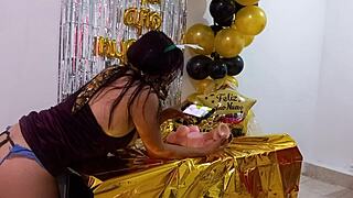 He has a doll and fucks her on her birthday. Dirty whore needs a psychologist. Hot stepsister.