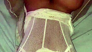 Bouncing Big Tits of Real Doll in Slow Motion Action