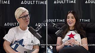 jane wilde and bree mills explore step roleplay in intimate casting interview scene