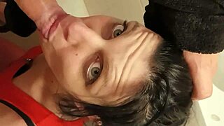 blowjob compilation with wild cumshots and face fucking action, damn hot!