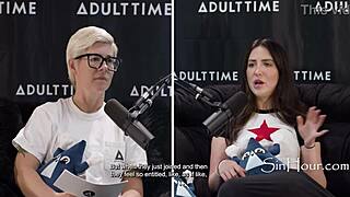 jane wilde and bree mills explore step roleplay in intimate casting interview scene