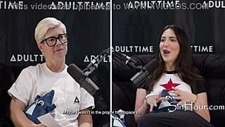 jane wilde and bree mills explore step roleplay in intimate casting interview scene