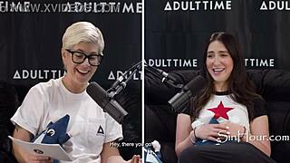 jane wilde and bree mills explore step roleplay in intimate casting interview scene