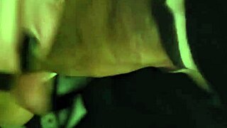 Goth girl swallows cum