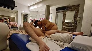 madre soltera argentina grabs her first raw video on halloween night