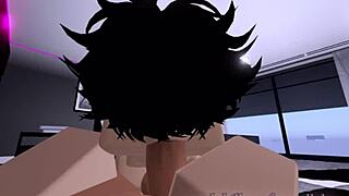 Fucking a femboy's tight holes