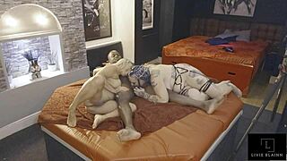 Jay Playhard Experiences Eva May And Livie Blainn In Threeway