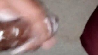 I watch Superdarius jerk off quickly before bedtime with sloppy cumshot