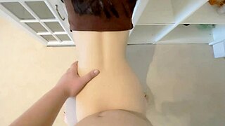 perfect body goddess with huge ass and big tits gets raw fucked