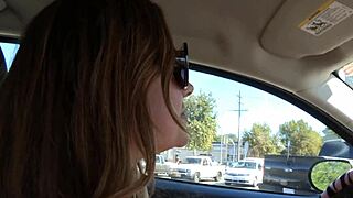 Slutty European babe with big tits rides massive dick using toys 😈