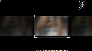 He cums liters inside her tight pussy in creampie scene