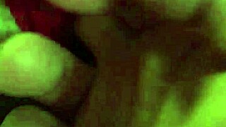 Shaved pussy in red thongs gets wet from fingering. Can't stop touching myself!