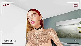 Babe With Big Tits And Ass Gets Creampied By Monster Cock