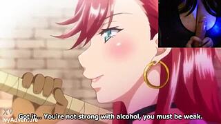 Watch Isekai Yarisaa's Huge Natural Tits Teased In Goth Costume!