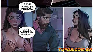 patrão caught hot babysitter stripping online for wild fun times