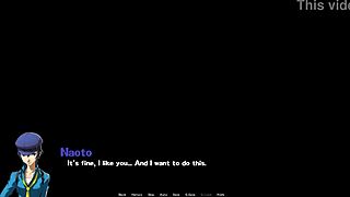 Naoto titfucks big cock with her huge tits and gets cumshot on ass