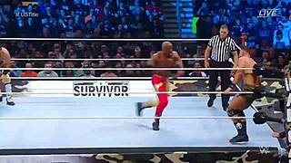 Whoa, Seth Rollins battles Austin Theory and Bobby Lashley! 🔥