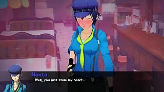 Naoto titfucks big cock with her huge tits and gets cumshot on ass