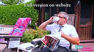 fresh & innocent teen babe gets nailed hard in familial pool with choking