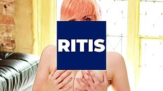 Holy! Collared British 18-Year-Old Rocks Fucking Machine in Wild Roleplay. Neighbor Watches!