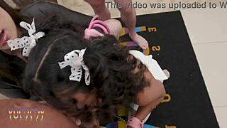 Wild Domination by Slut Sereia Ninfo Over Her Cute Slave