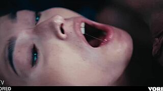 Bella Spark lures Kelly Collins into steamy lesbian sex with intense muff diving. Unbirthing trailer heats up!