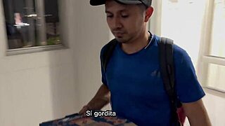 I tricked the delivery guy into giving me his special pizza