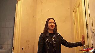 German Scout's DP Anal Casting for Dirty MILF Kristina Grace