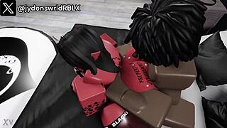 Hey, succubus gets dicked down in roblox condo