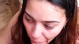 beautiful argentinian teen sucks cock casually