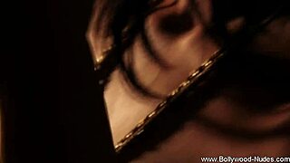 Exotic brunette milf teases with sensual striptease