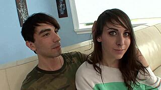 Tatted Pierced Brunette Takes Thick Anal Creampie Bent Over in Heels