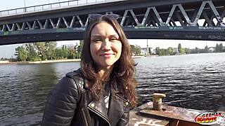 German Scout's DP Anal Casting for Dirty MILF Kristina Grace