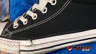 cassandra cain demands sneaker worship