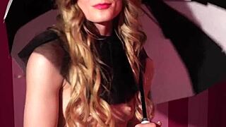 Skinny naked teen blondie roxy shaw poses boldly!