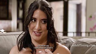 Busty Arabelle Raphael And Sarah Arabic Lick Pussy In Naughty Lesbian Scene