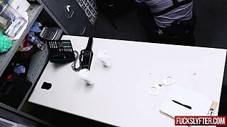 horny officer got me stripping this shy teen 18+ naked to fuck hard