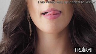 Tru Kait experiences taking two cocks simultaneously