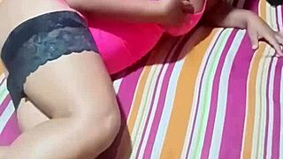 Latina gives blowjob, rides cock, gets creampie twice