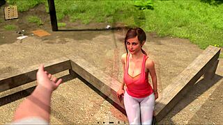 playing games in the summer heat with friends